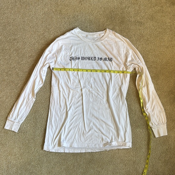Forever 21 This World Is Mad Long Sleeve Tee - Picture 2 of 5